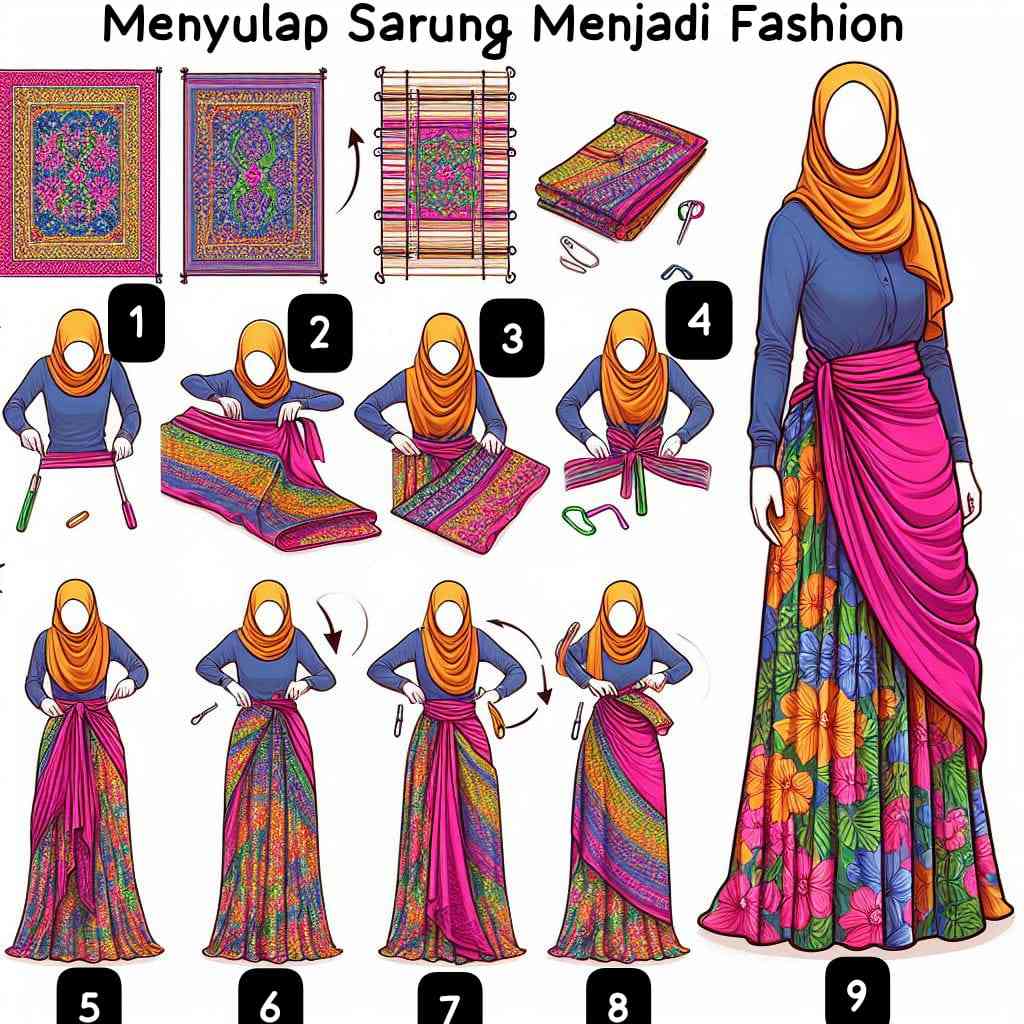 "Menyulap Sarung Menjadi Fashion"