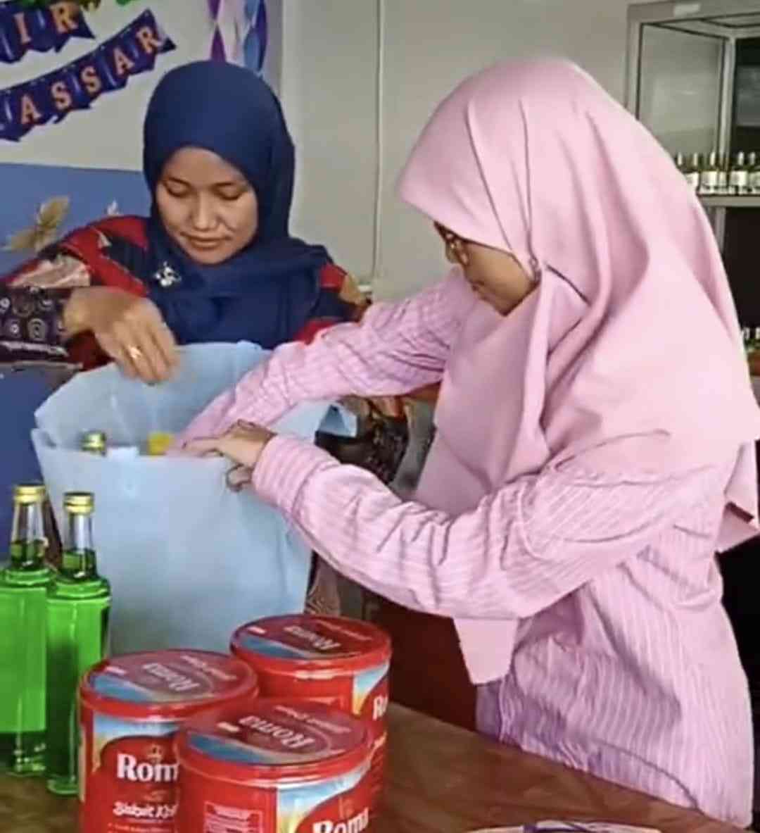 Berbagi Bingkisan Lebaran, Langkah Menuju Ramadan yang Berkah