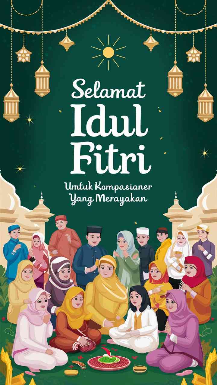 Idul Fitri Penuh Kreasi: Membuat Kartu Lebaran Unik dengan Ideogram.ai