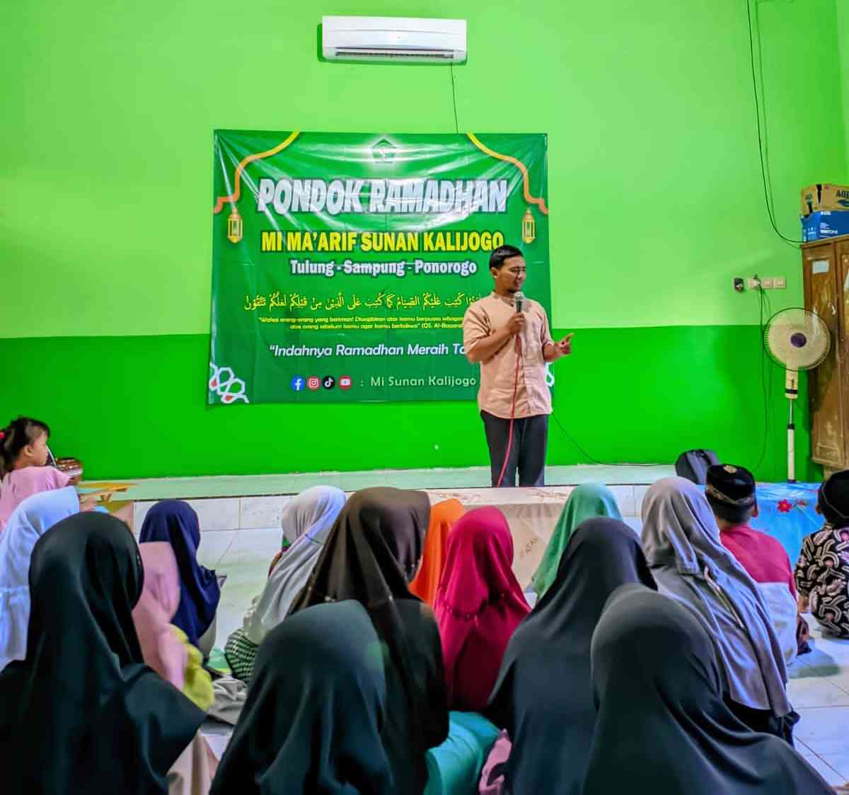 MI Ma'arif Sunan Kalijaga Mangunan Gelar Pondok Ramadhan 1445 H