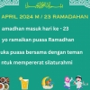 Pantun: Buka Puasa Bersama Bulan Ramadhan 1445 H