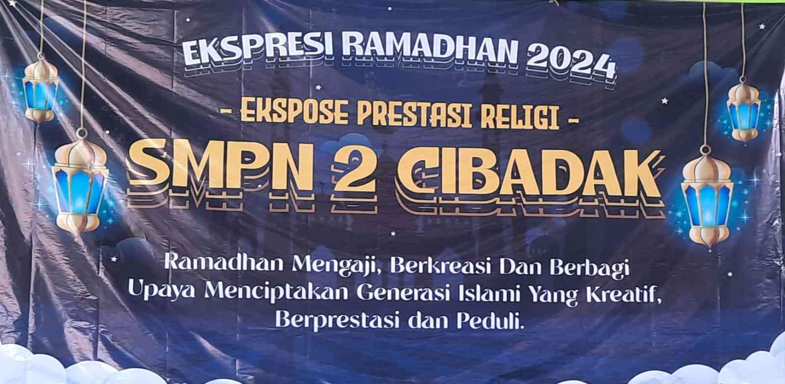 Kegiatan Ramadan di SMPN 2 Cibadak: Ramadan Mengaji, Berkreasi dan Berbagi