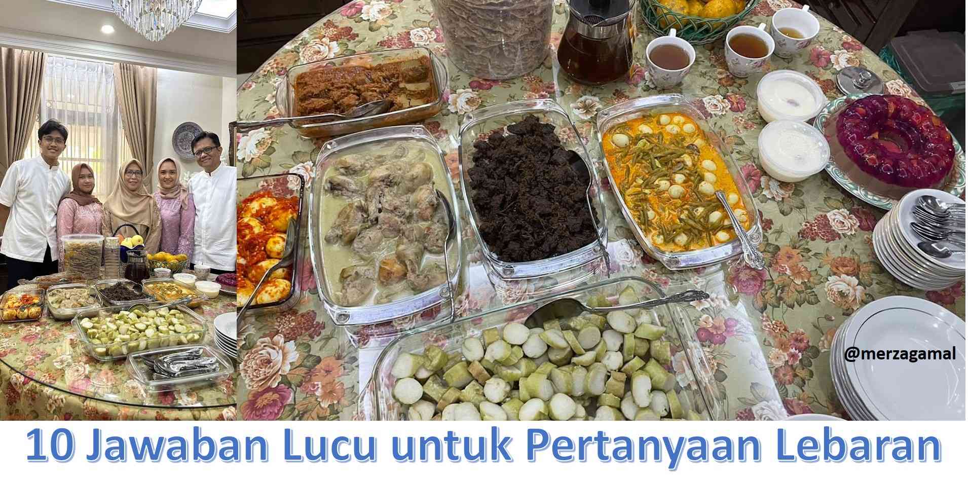 Tertawa Lebar di Hari Lebaran: 10 Jawaban Lucu untuk Pertanyaan Khas Lebaran