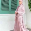 Baju Abaya Shimmer Trend Lebaran 2024 Viral di Tiktok