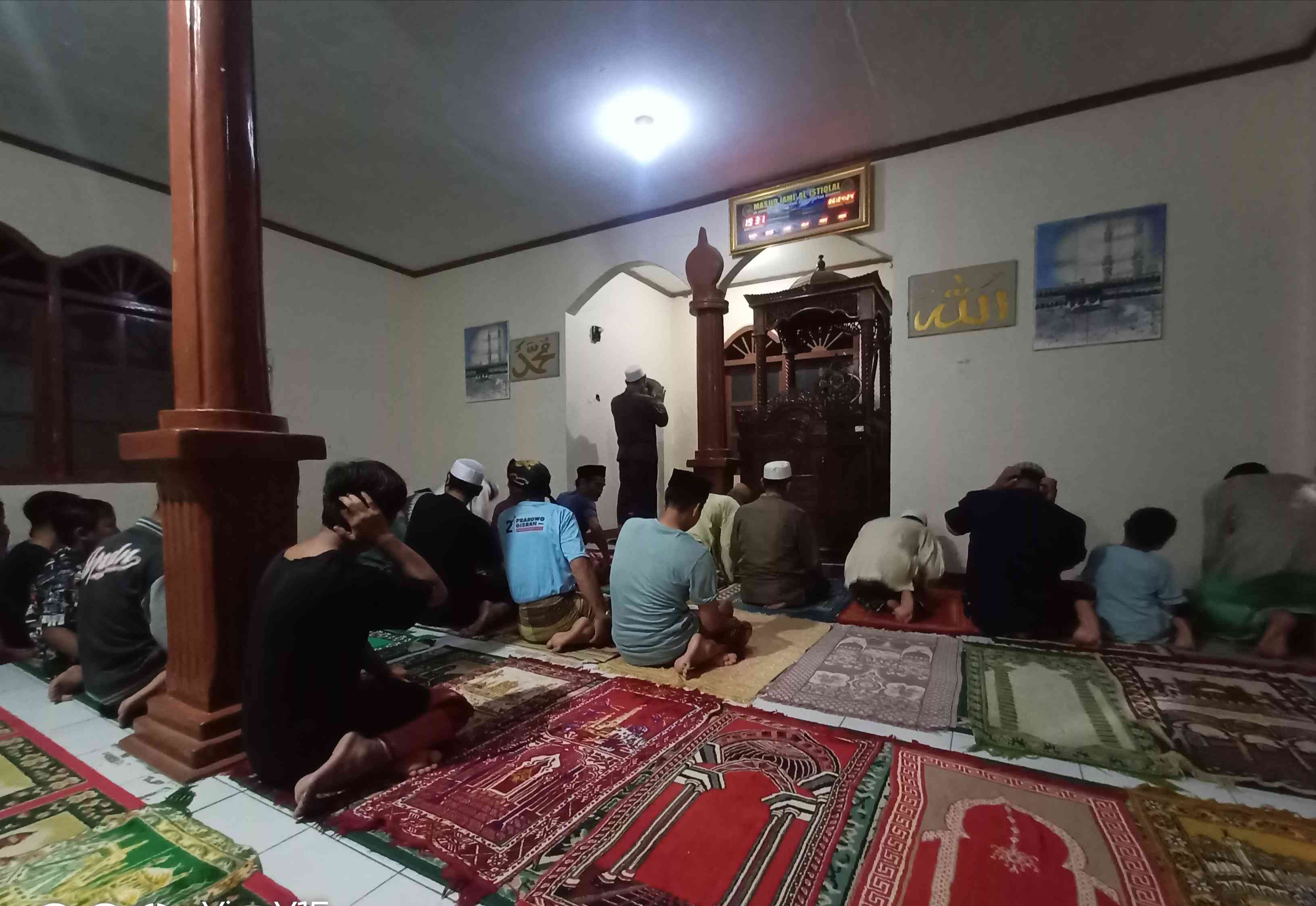 Bersyukur Bisa Tarawih Bersama Warga di Kampung Halaman