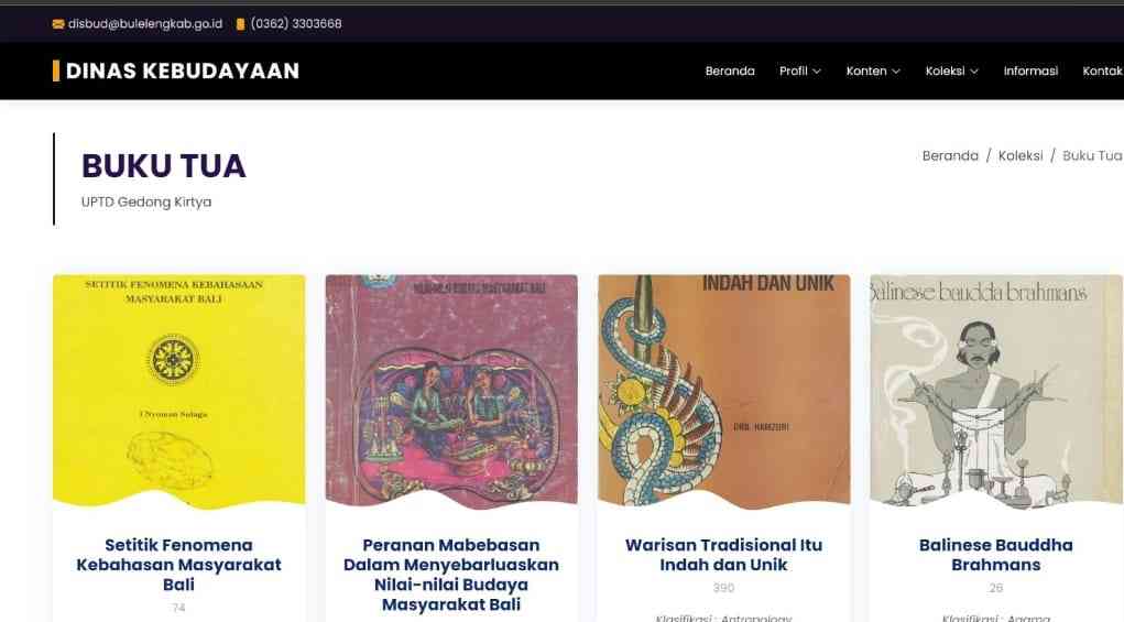 Perpustakaan Gedong Kirtya Menerima Pengembalian 3 Buku Dari Universitas Leiden, Ramadan Bercerita