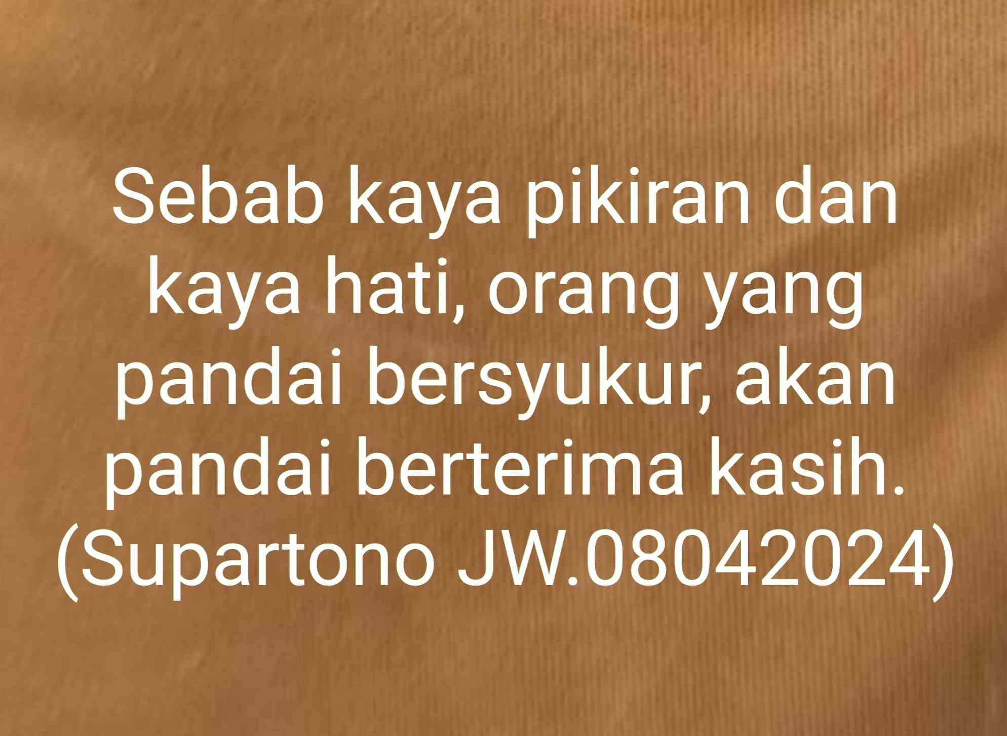 1445 H (29) Pandai Berterima Kasih