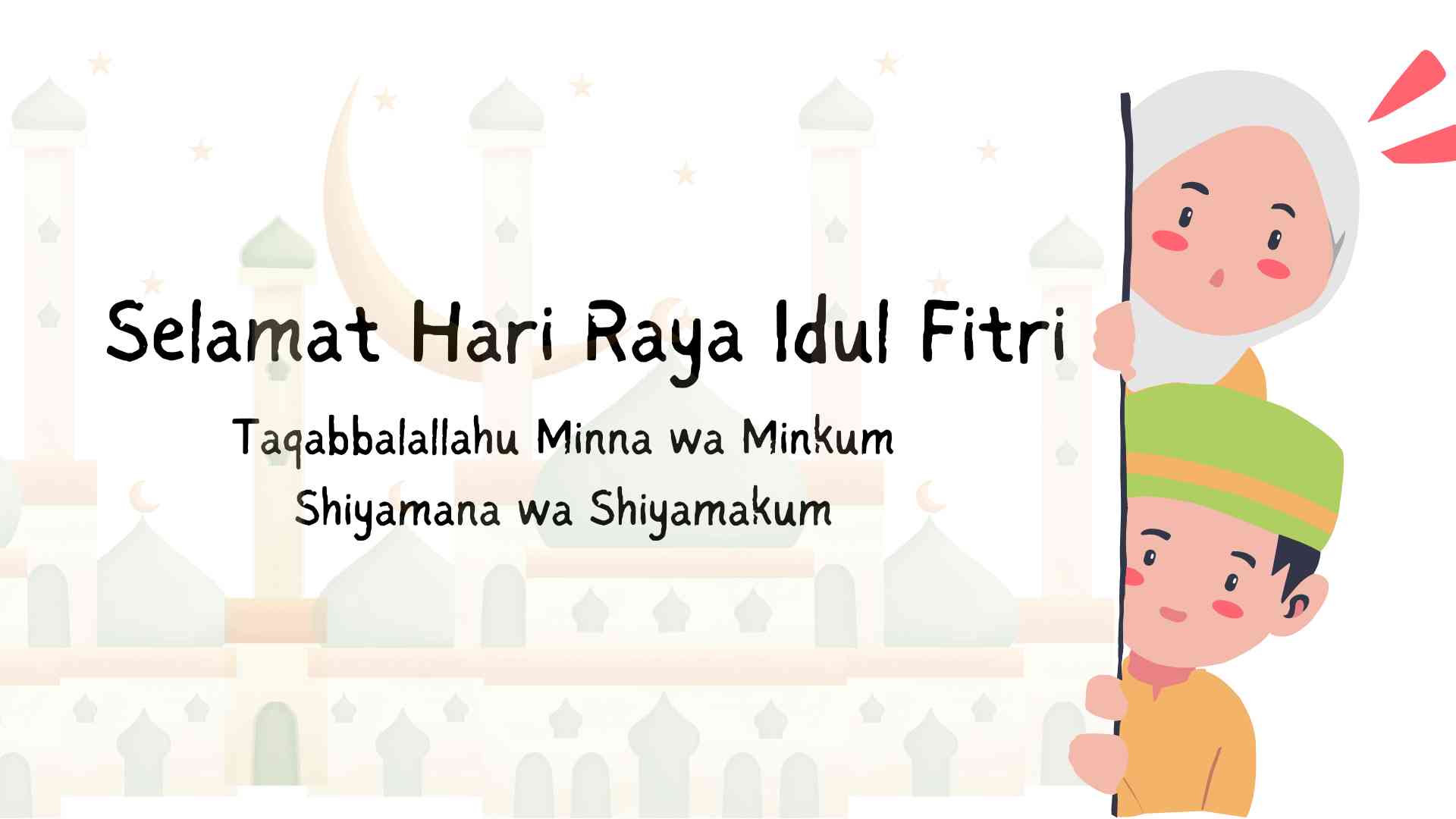 Besok Lebaran, Berikut Contoh Ucapan Idul Fitri 1445 H