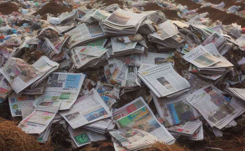 Memanfaatkan Sampah Koran Bekas Pasca Sholat Idul Fitri: Upaya Ramah Lingkungan dalam Merayakan Hari Raya