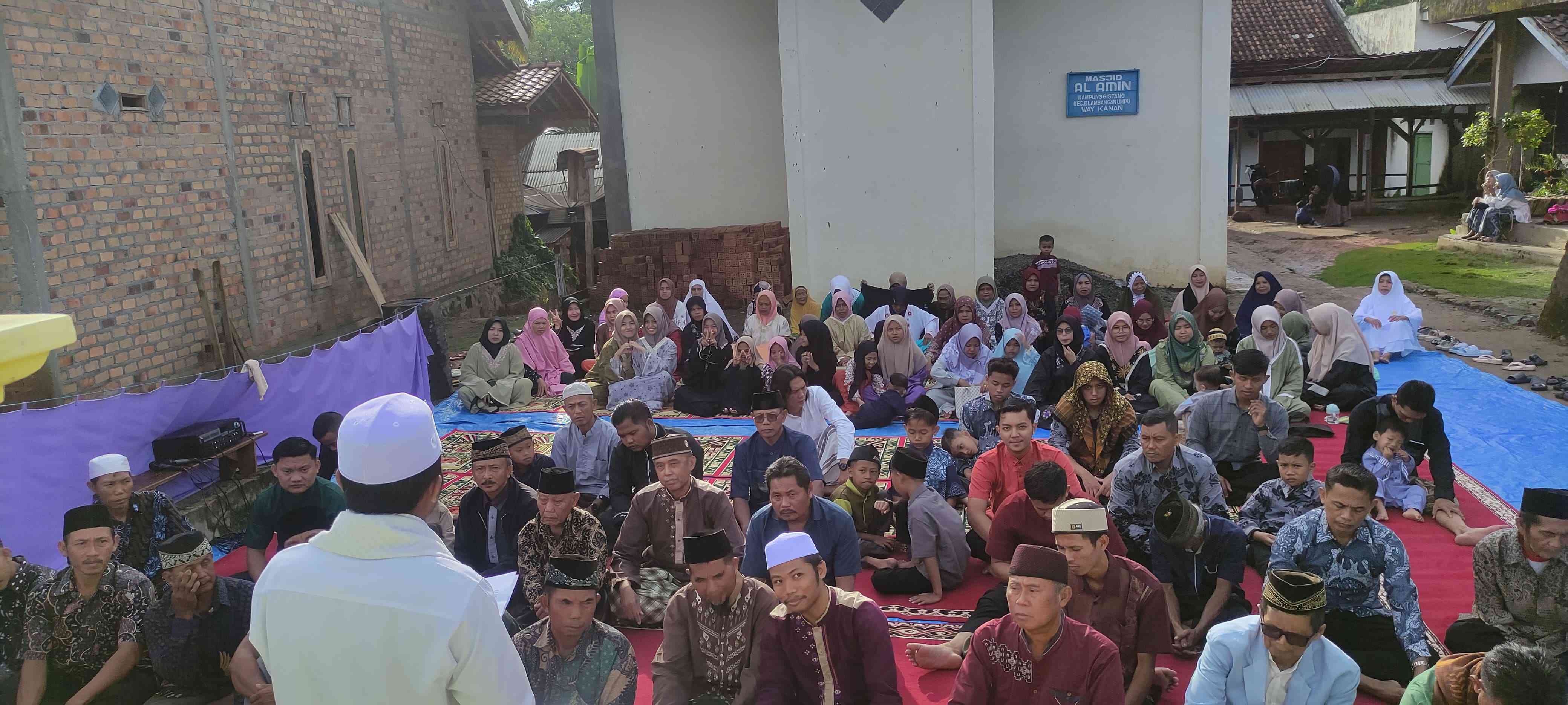 PAC LDII Gistang Way Kanan Gelar Shalat Idul Fitri 1445 Hijriah