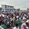 Ribuan Jamaah LDII Juwiring Padati Lapangan Pabrik Jamu untuk Sholat Idul Fitri, Senkom Mitra Polri Bantu Pengamanan