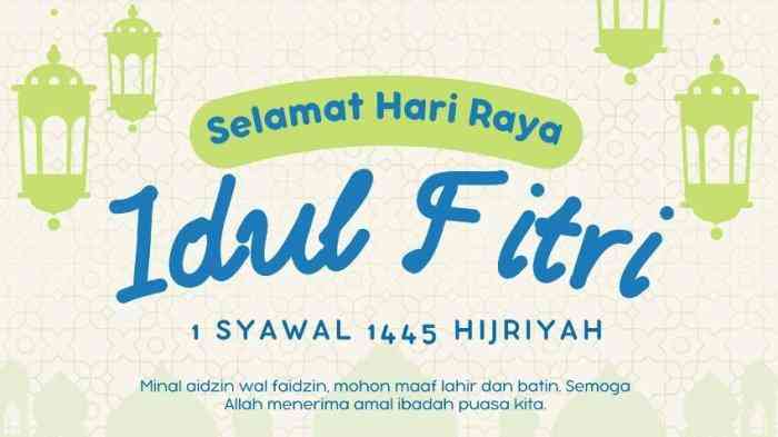 Puisi: Selamat Hari Raya Idul Fitri