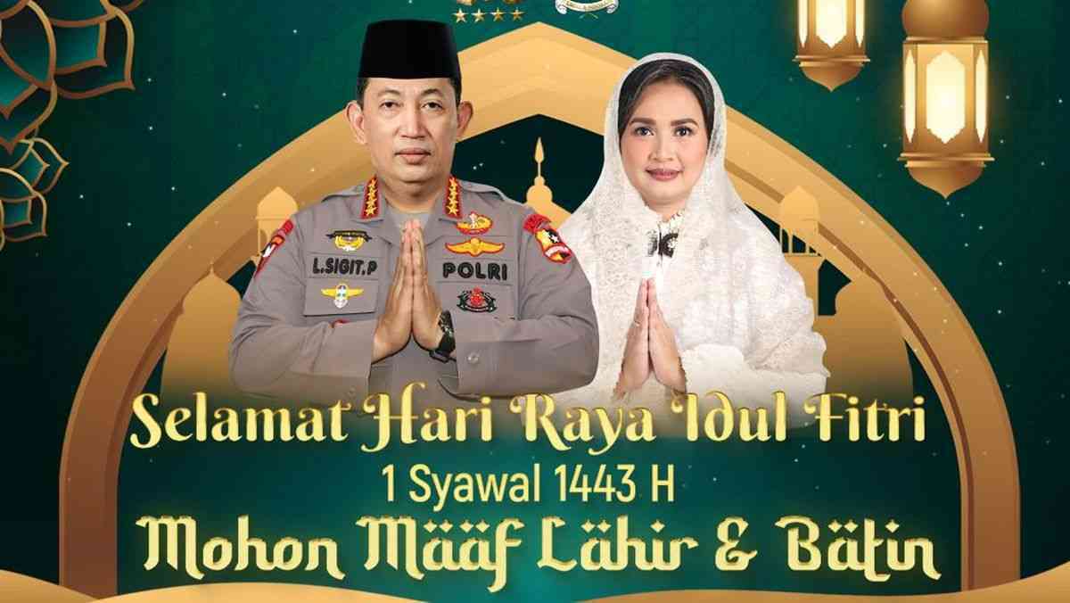 Kapolri Ajak Masyarakat untuk Pererat Persaudaraan Melalui Halal Bihalal Idul Fitri