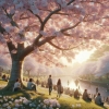 Sakura dan Pelukan Pohon Tua