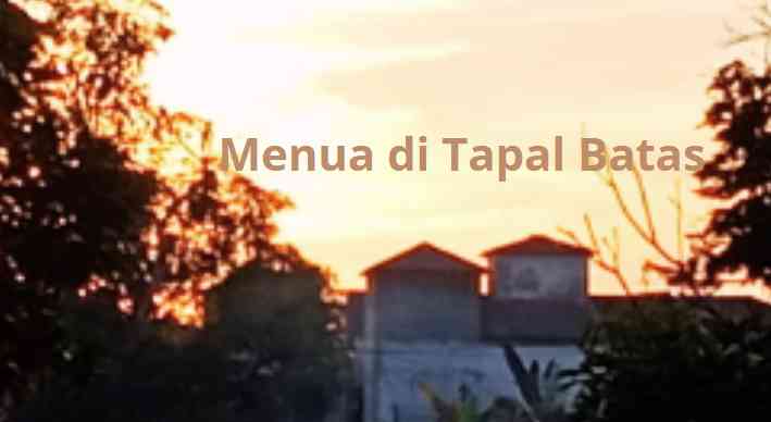 Menua di Tapal Batas