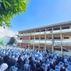 Kapolsek Magelang Tengah Pimpin Apel di SMK N 3 Magelang