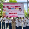 MTsN 3 Hulu Sungai Selatan Ikuti Latihan Gabungan PMR se Kabupaten HSS