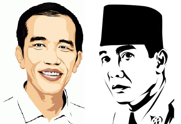 Jokowi 'Reinkarnasi' Bung Karno oleh Rahab Ganendra 