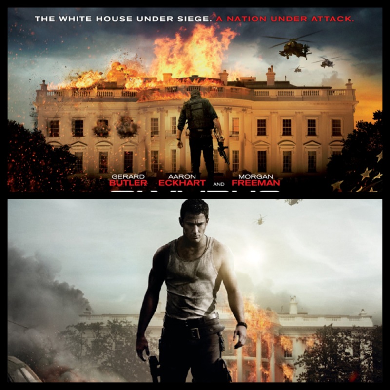 olympus has fallen and white house down