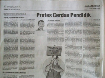 Contoh Artikel Populer Di Koran Kumpulan Soal Pelajaran 6