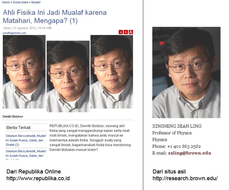 Setelah Foto Palsu Rohingnya Kini Profil Mualaf Palsu Setelah Foto Palsu Rohingnya Kini Profil Mualaf Palsu