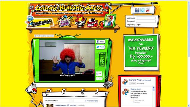 Website Interaktif yang Unik Made in Indonesia Website Interaktif yang Unik Made in Indonesia