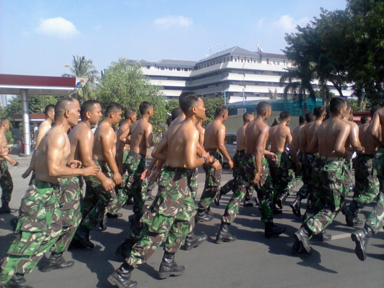 Korps Marinir Cilandak Asik Jogging Kompasiana Com