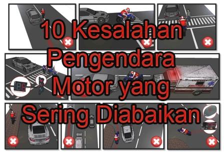 10 Kesalahan Pengendara Motor Yang Sering Diabaikan - Kompasiana.com