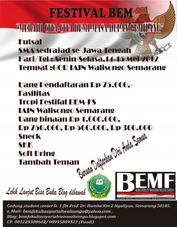 Kompetisi Lomba Futsal Tingkat Sma Jawa Tengah 2012 Halaman Kompetisi Lomba Futsal Tingkat Sma Jawa Tengah 2012 Halaman