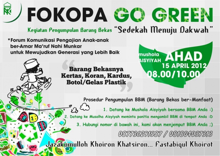 Go Green Dengan Bbm Barang Bekas Ber Manfaat Kompasiana Com