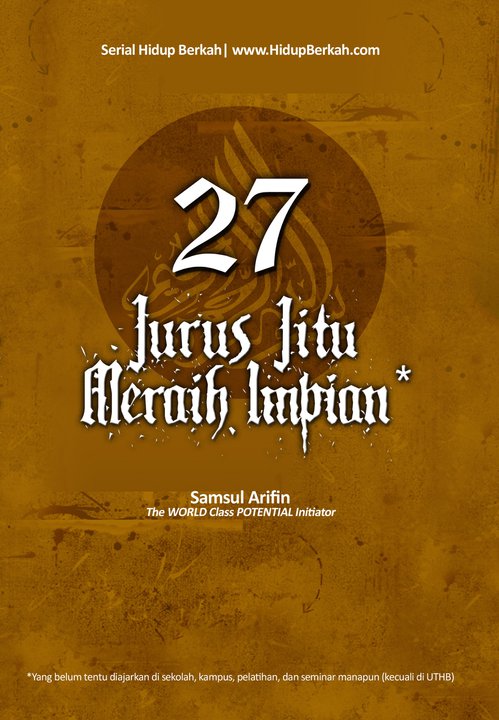 buku 27 jurus jitu meraih impian