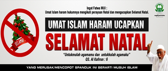 Larangan Mengucapkan Selamat Natal Itu Tidak Logis! oleh  Larangan Mengucapkan Selamat Natal Itu Tidak Logis! oleh