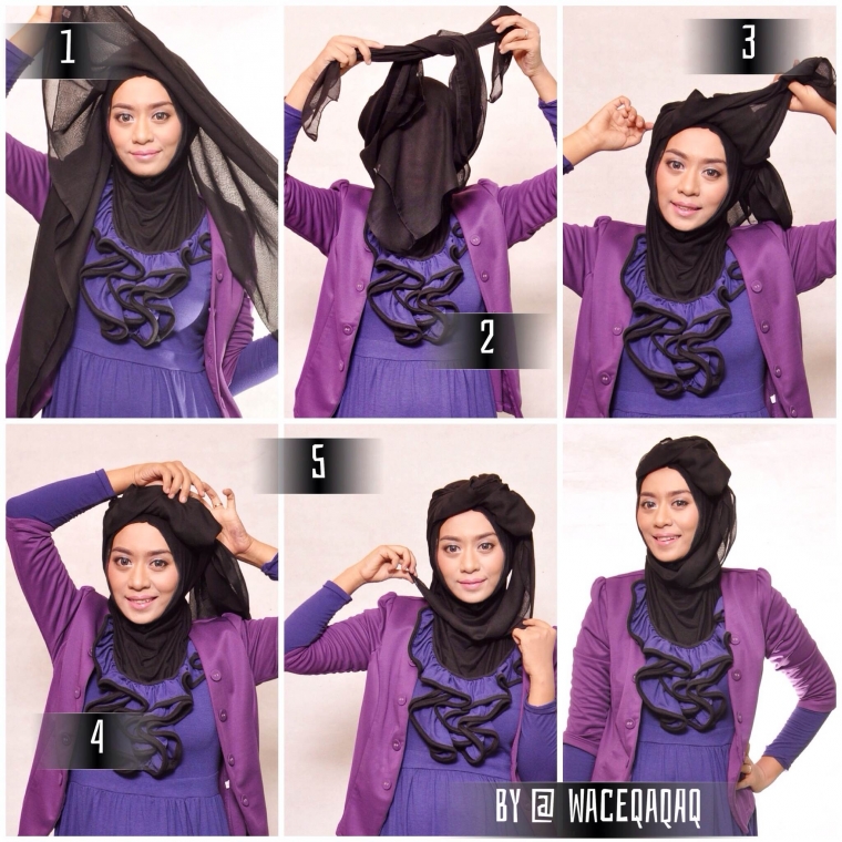 Tutorial Hijab Paling Simple