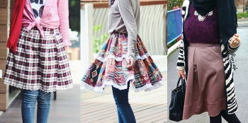 Style Ootd Hijab Rok Pendek