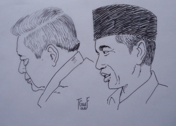 Saya Menggambar Wajah Profil Sby Dan Jokowi Kompasiana Com Saya Menggambar Wajah Profil Sby Dan Jokowi 54f81118a333112e1f8b4e95